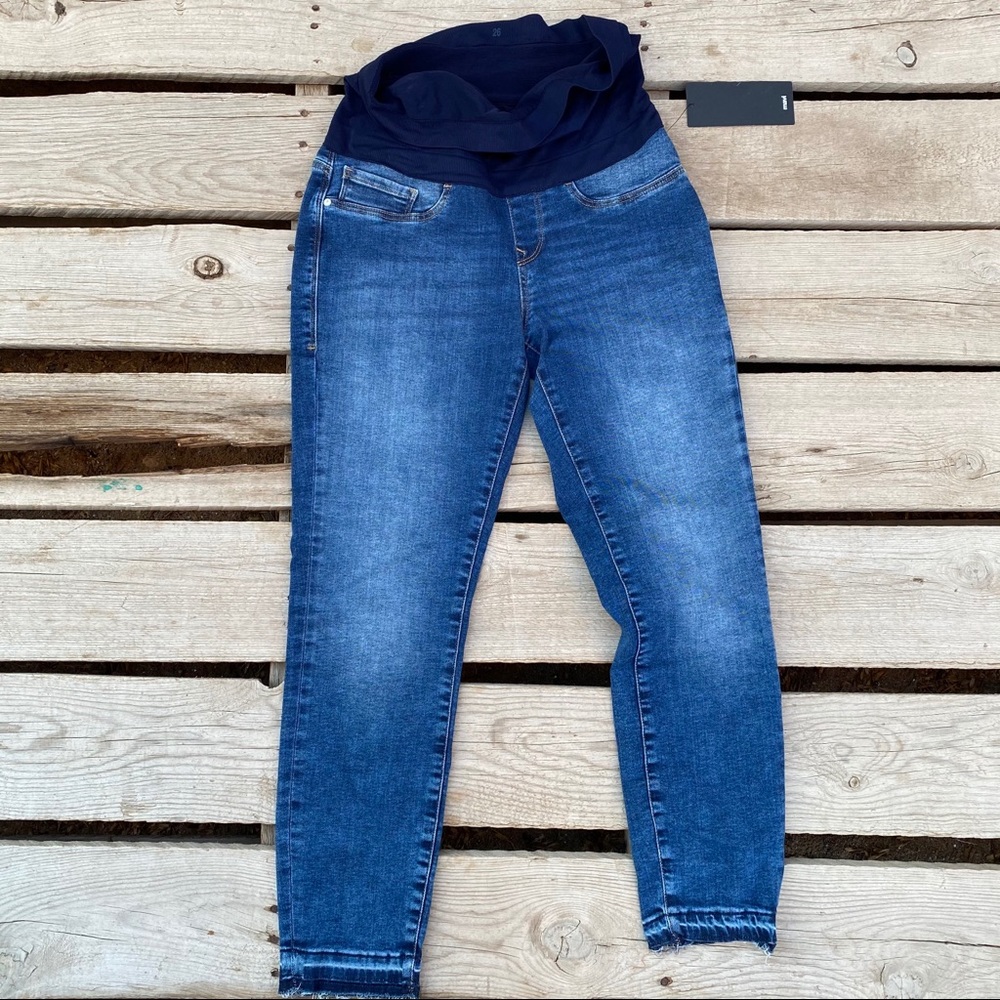NWT Mavi martenity jeans Vanessa Ankle 26 - Picture 2 of 7